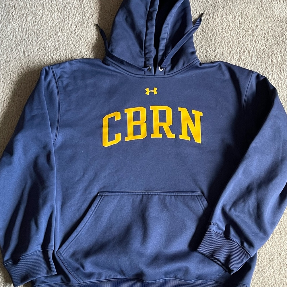 Under Armour Navy Hoodie CBRN Army